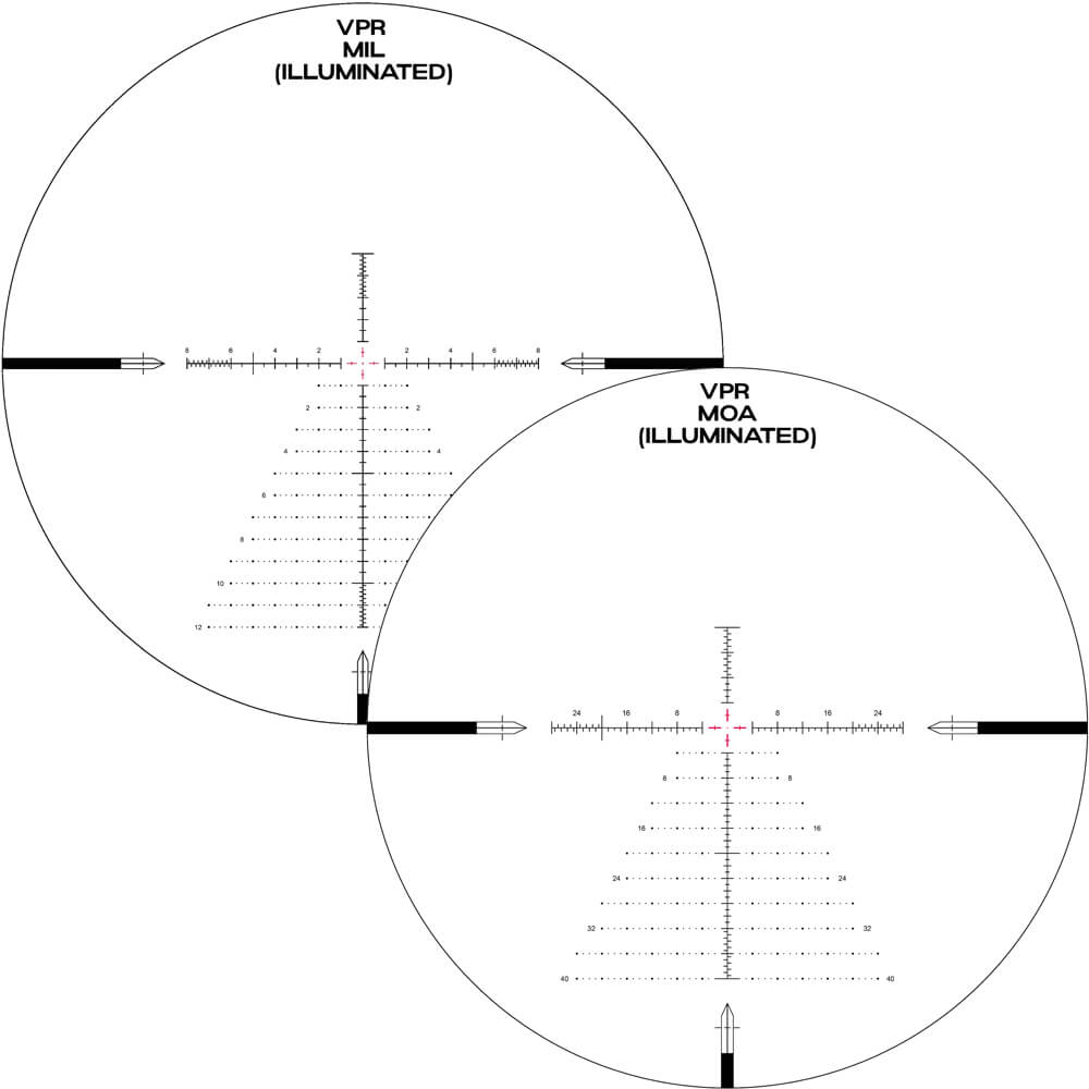 Arken Optics EP5 7-35X56 Gen 2 FFP Illuminated VPR - Zero Stop Riflescope - 34mm Tube