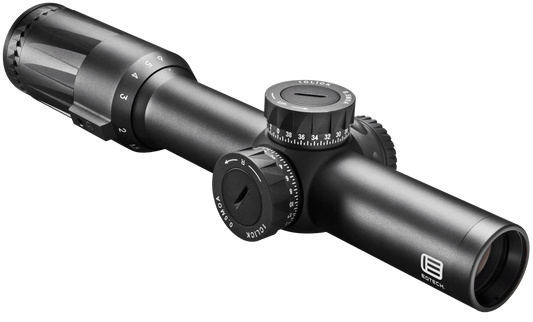 EOTECH Vudu® 1-6x24 FFP SR1 MRAD Speed Ring Reticle Riflescope - Black