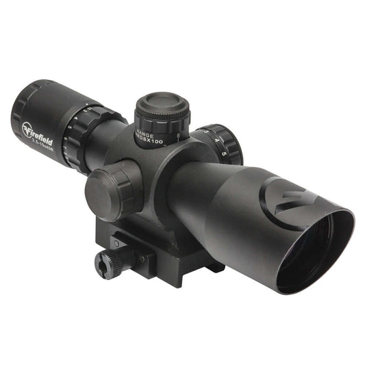 Firefield Barrage 2.5-10x40 Riflescope with Red Laser