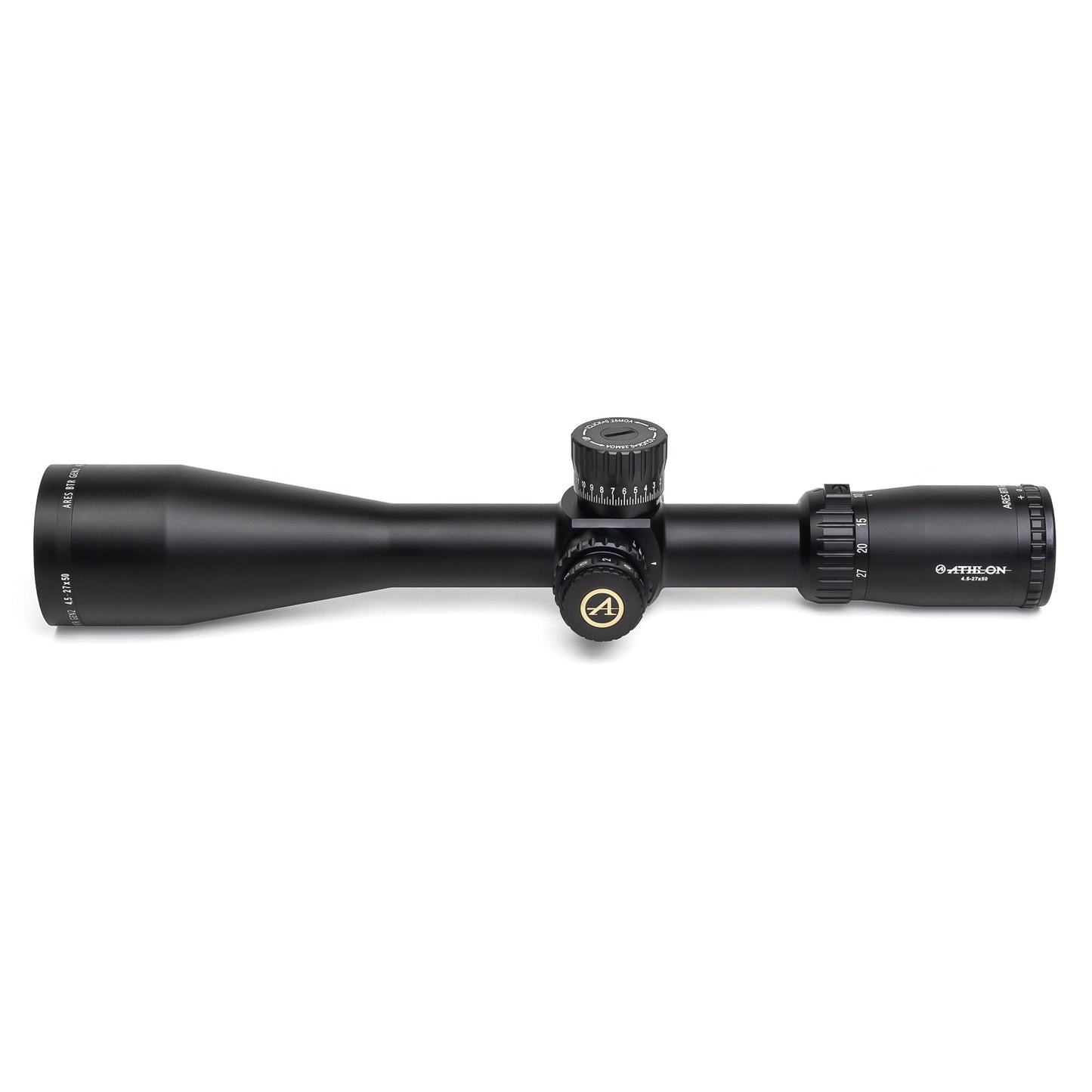 Athlon Optics Ares BTR GEN2 4.5-27x50 Direct Dial Side Focus 30mm Rifle Scope / Free Athlon Rings