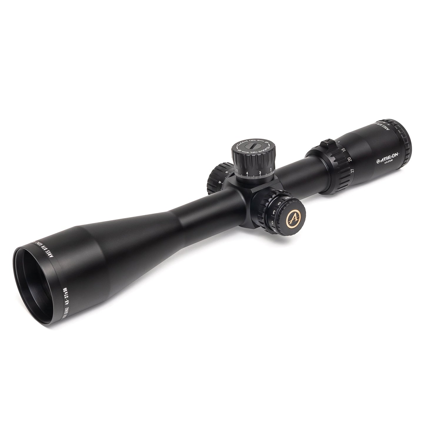 Athlon Optics Ares BTR GEN2 4.5-27x50 Direct Dial Side Focus 30mm Rifle Scope / Free Athlon Rings