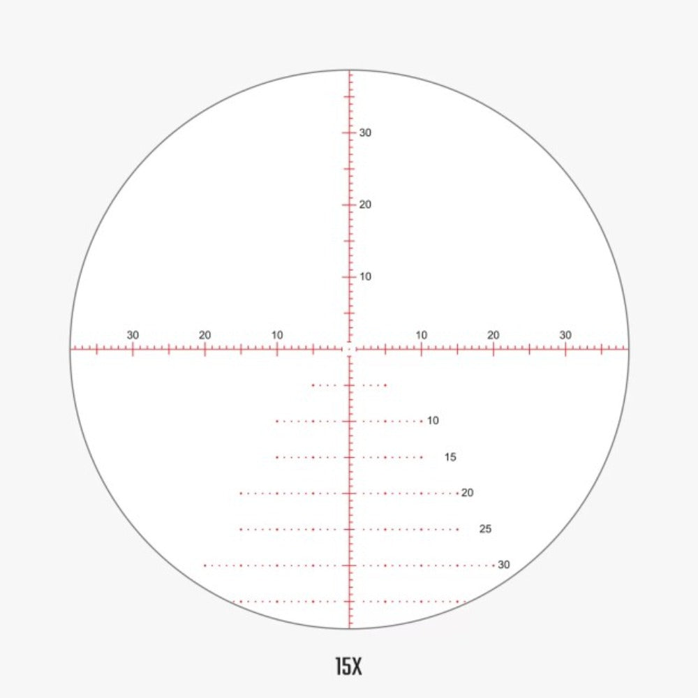 Athlon Optics Ares BTR GEN II 2.5-15x50 Direct Dial Side Focus 30mm Rifle Scope