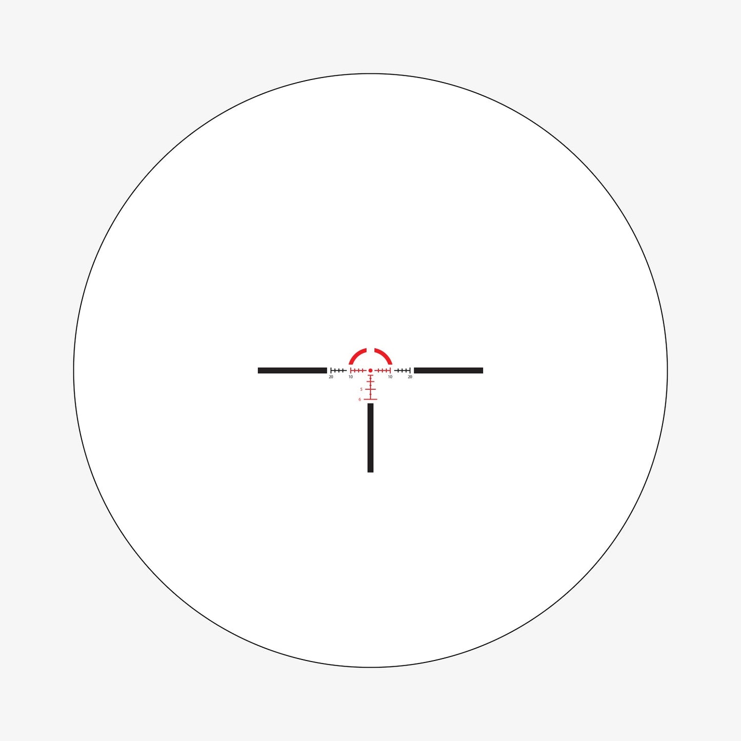 Athlon Optics Talos BTR 1-4X24 GEN2, Direct Dial Fixed 30mm Tube SFP, ATMR6 SFP IR-MOA