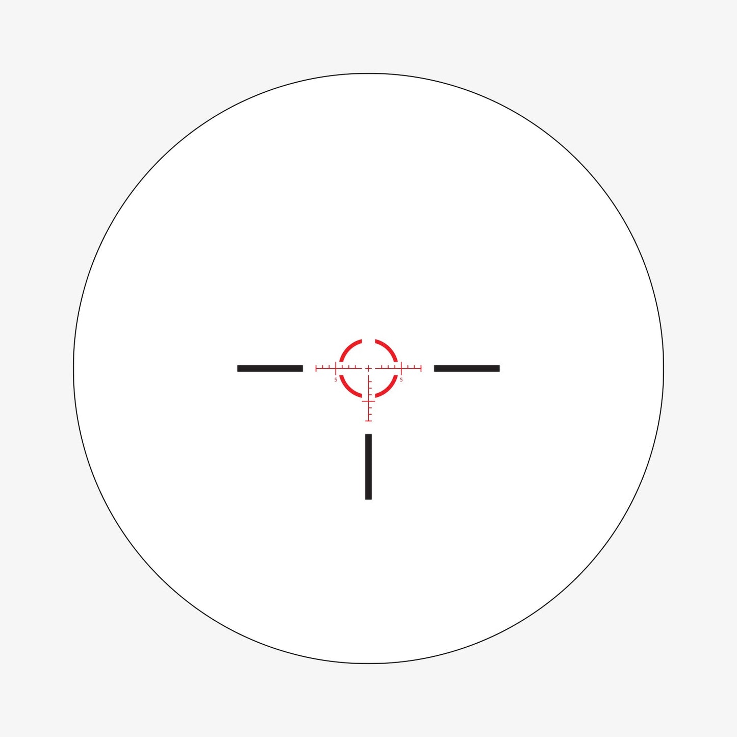 Athlon Optics Talos BTR 1-4X24 GEN2, Direct Dial Fixed 30mm Tube SFP, ATMR7 SFP IR-MIL