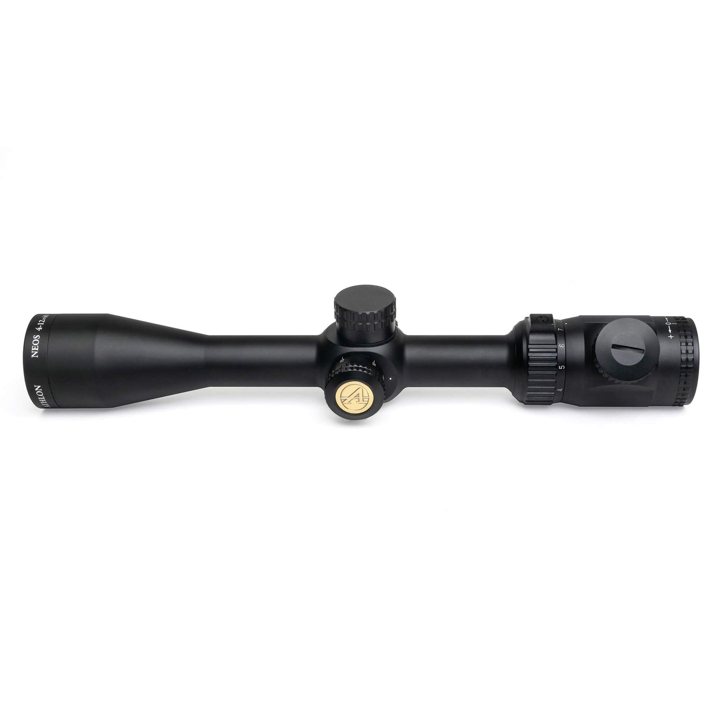 Athlon Optics Neos 4-12x40, Capped Side Focus 1 inch SFP Rifle Scope