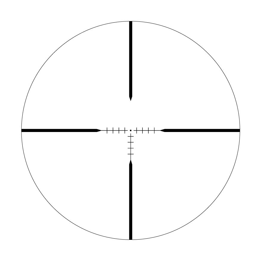 Riton Optics 3P416AS 3 Primal Black Hardcoat Anodized 416x 44mm 30mm Tube DHR Reticle Features Throw Lever
