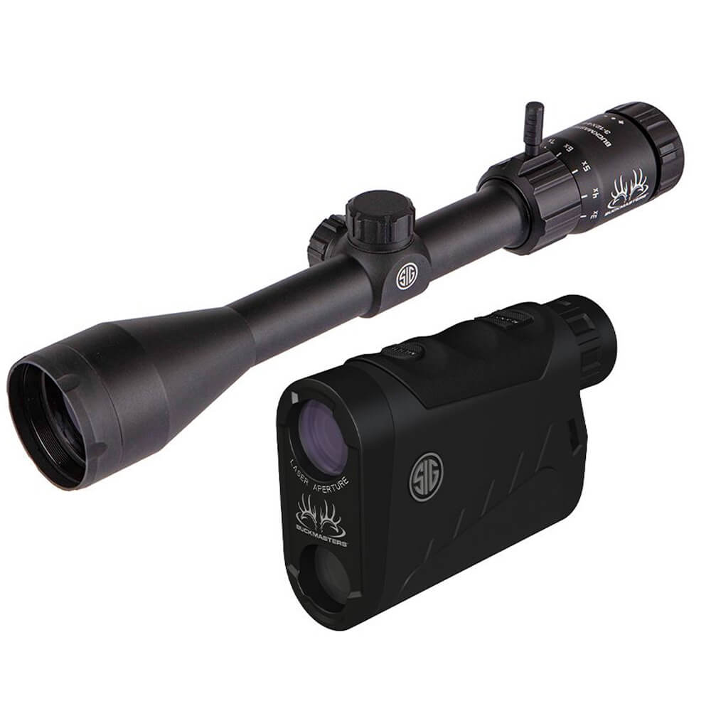 Sig Sauer Buckmasters Cambo Kit Riflescope with Rangefinder BDC Reticle