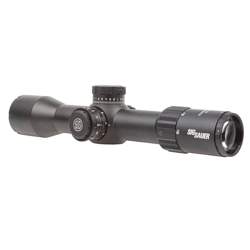 Sig Sauer Tango-DMR Scope, 3-18X44mm, 34Mmm, FFP, Milling 2.0 Illum Reticle, Side Focus, Locking ADJ, Black
