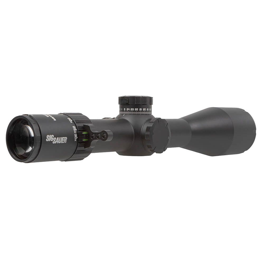 Sig Sauer Tango-DMR Scope, 5-30X56mm, 34mm, FFP, Milling DEV-L 2.0 Illum Reticle, Side Focus, Locking ADJ, Black