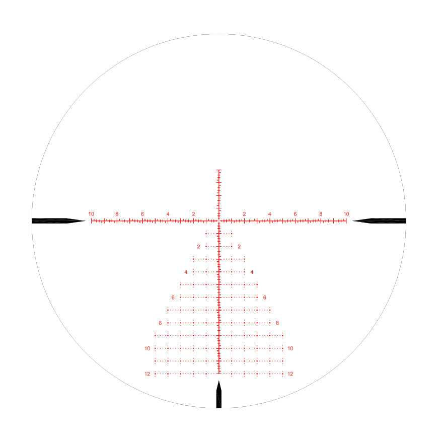 Riton Optics 5C525LFI 5 Conquer Black Anodized 525x50mm MRAD 34mm Tube Illuminated PSR Reticle