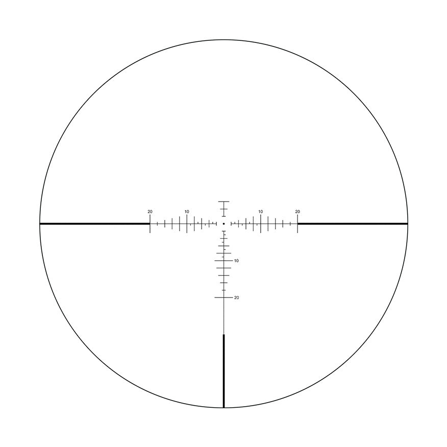 Riton Optics 5P212AS23 5 Primal Black 212x44mm 30mm Tube PHD Reticle