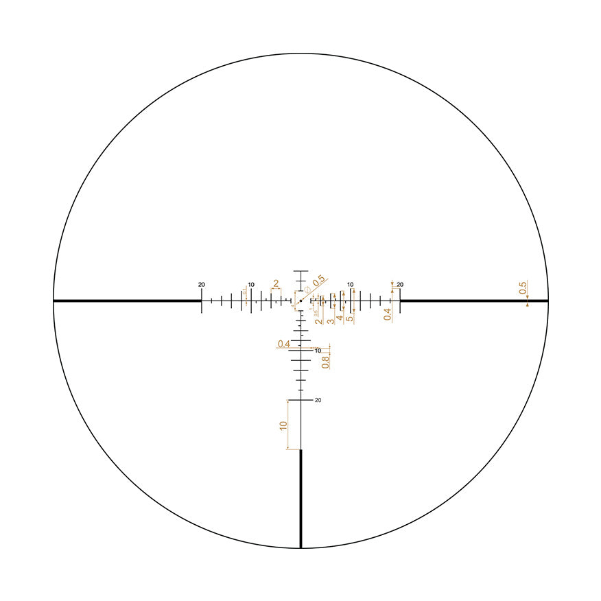 Riton Optics 5P212AS23 5 Primal Black 212x44mm 30mm Tube PHD Reticle