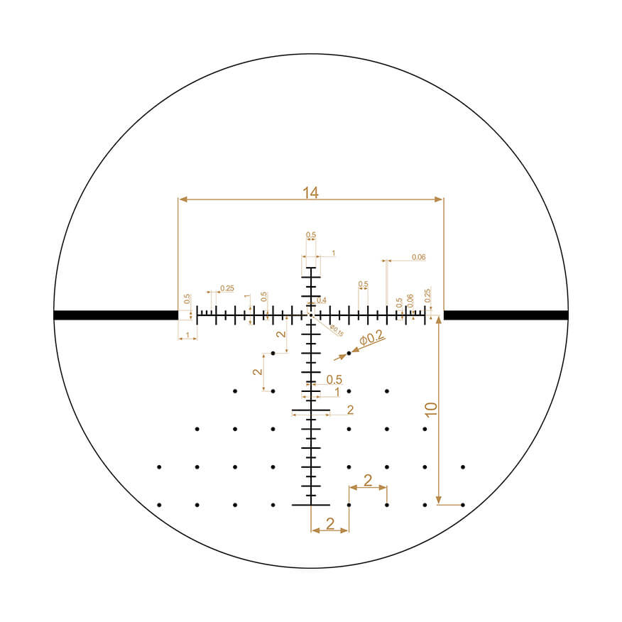 Riton Optics 3P318LFI23 3 Primal Black 318x50 First 30mm Tube Illuminated LRH Reticle