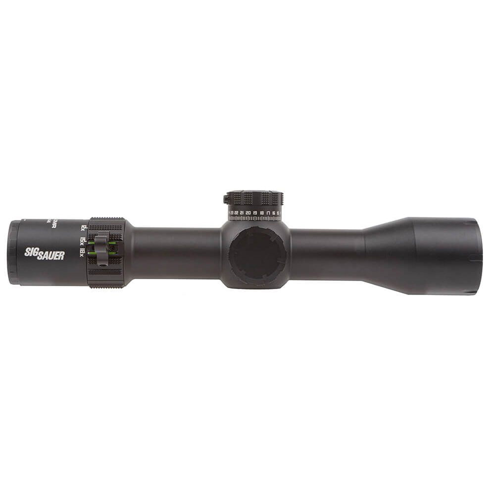 Sig Sauer Tango-DMR Scope, 3-18X44mm, 34Mmm, FFP, Milling 2.0 Illum Reticle, Side Focus, Locking ADJ, Black