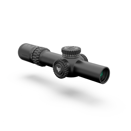 Swampfox Warhorse 1-6x24 FFP LPVO Dragoon MIL Riflescope