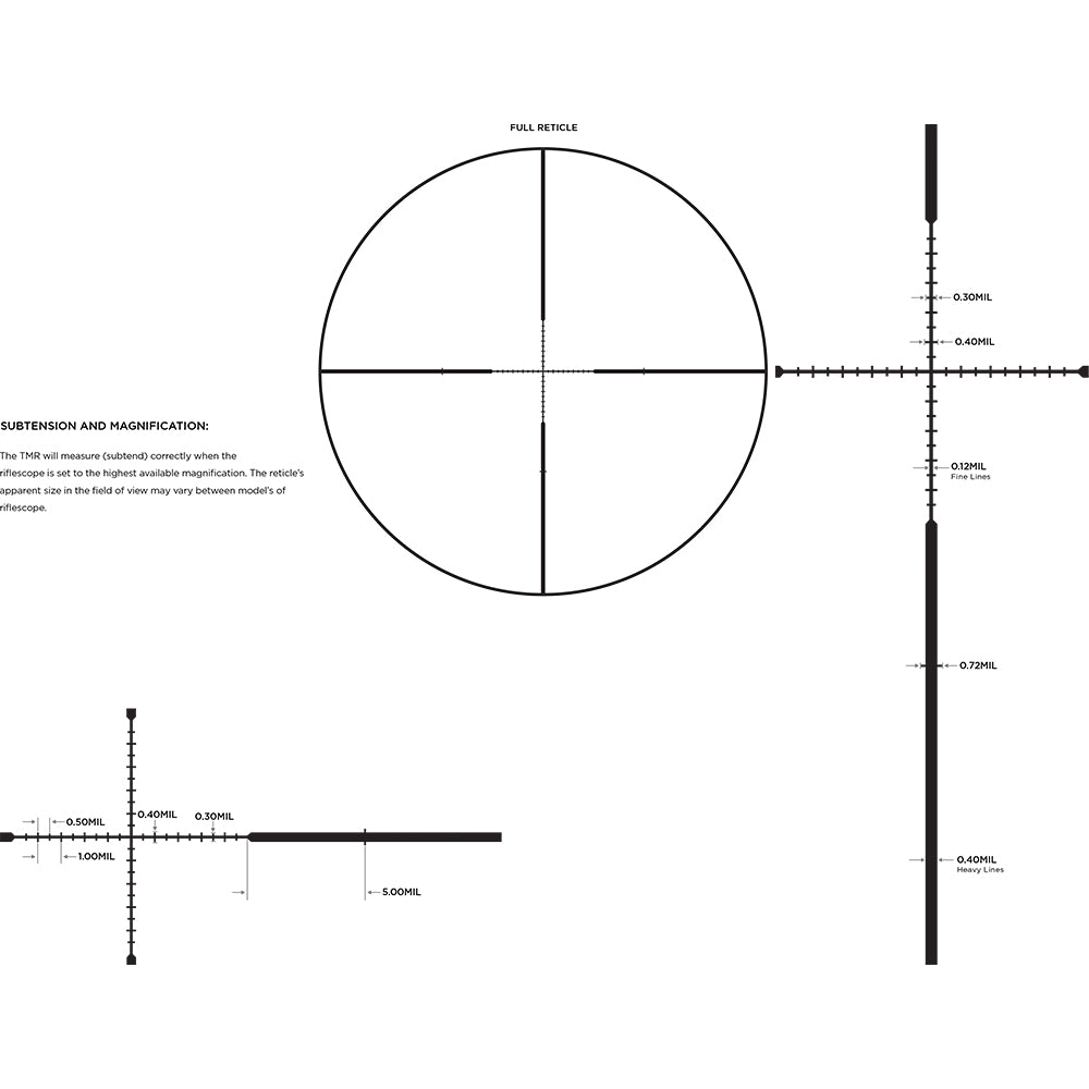 Leupold Mark 3HD 4-12x40 (30mm) P5 Side Focus TMR