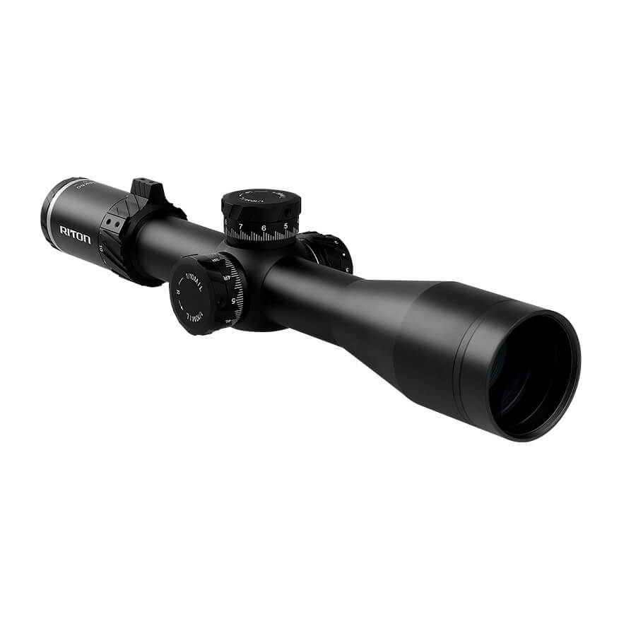 Riton Optics 7C318LPFI23 7 Conquer Black 318x50mm 34mm Tube Illuminated PSR Reticle