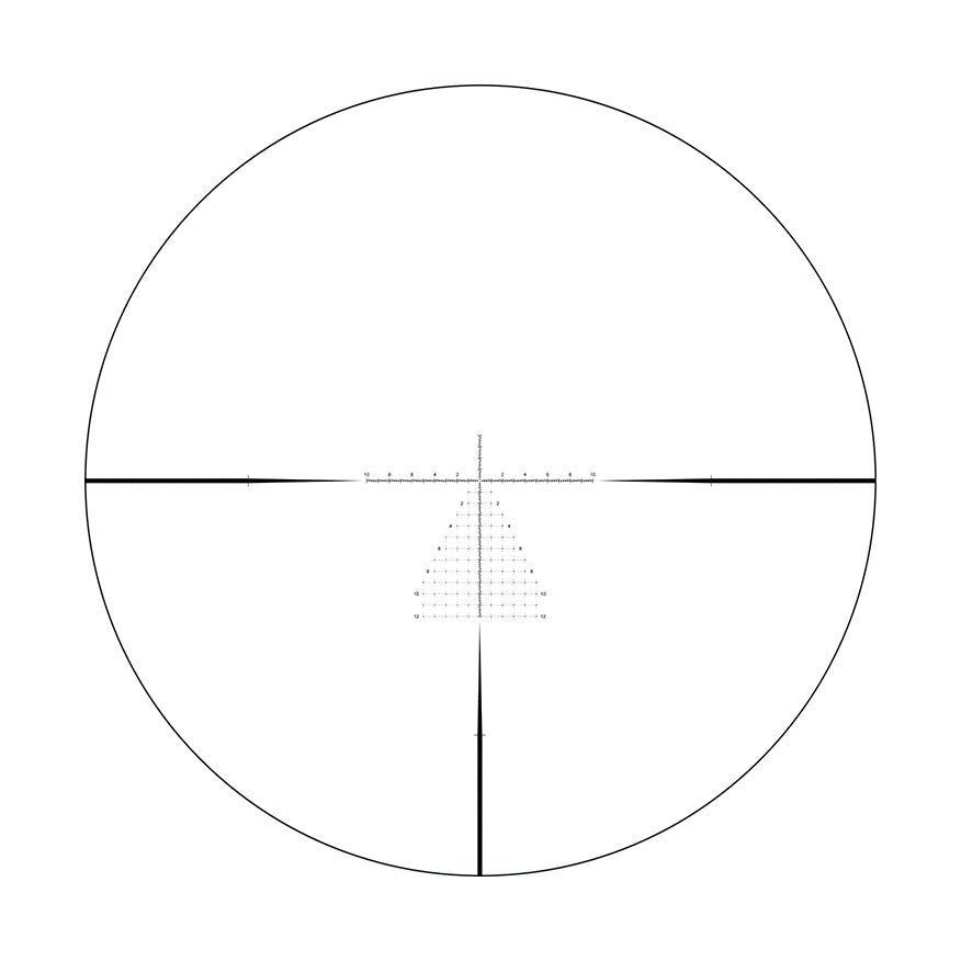 Riton Optics 7C318LPFI23 7 Conquer Black 318x50mm 34mm Tube Illuminated PSR Reticle