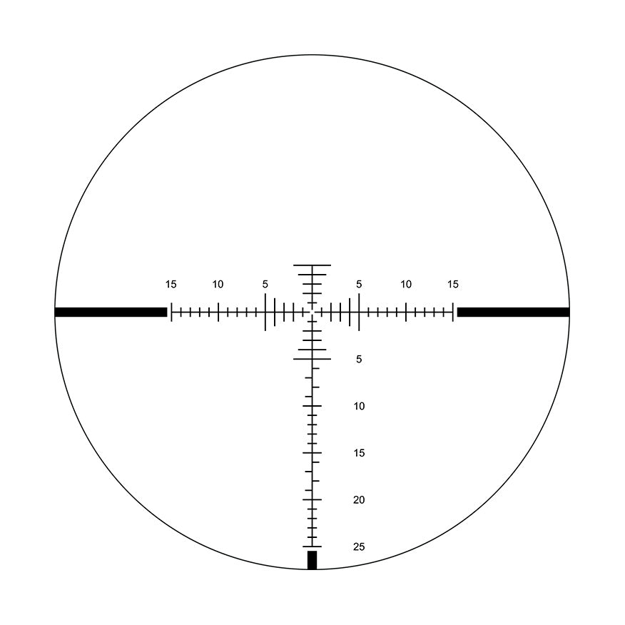 Riton Optics 7C324ASI23 7 Conquer Black 324x50mm 34mm Tube Illuminated G7 Reticle