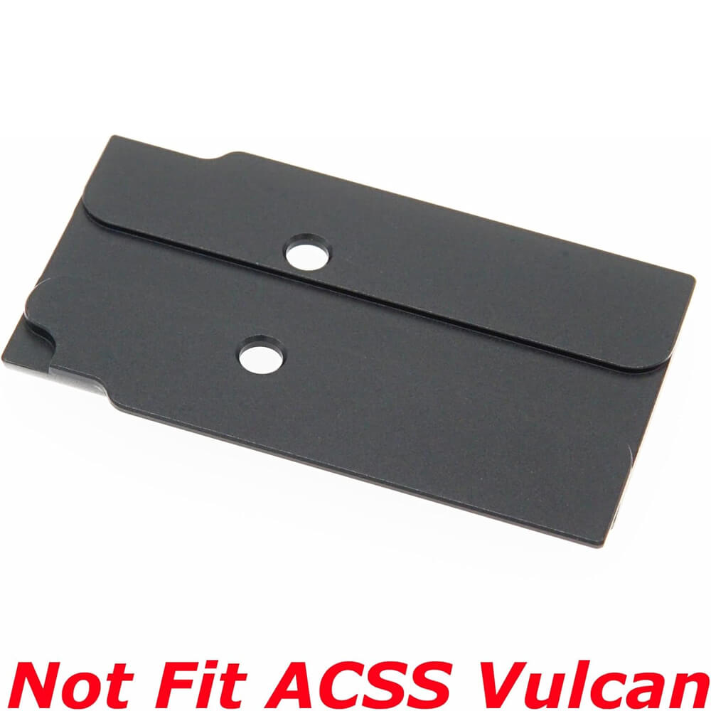 DPP Titanium Mount/Adapter Plate Compatible with Glock 17 19 MOS Holosun 509T