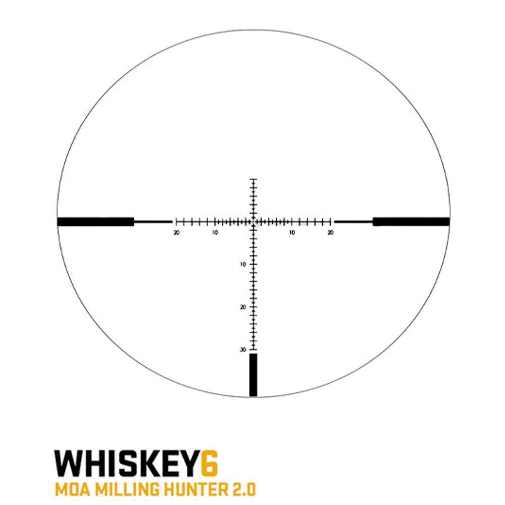 Sig Sauer Whiskey6 3-18X44mm Multi-Lock Zero Stop Riflescope