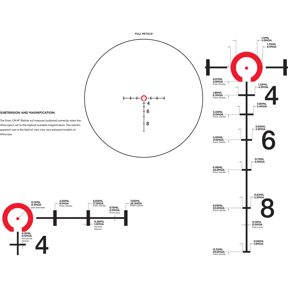 Leupold Patrol 6HD 1-6x24 (30mm) SFP CDS-ZL2 Illum. CMR2