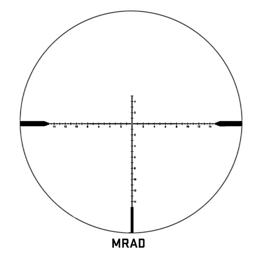 Sig Sauer Tango-DMR Scope, 3-18X44mm, 34Mmm, FFP, Milling 2.0 Illum Reticle, Side Focus, Locking ADJ, Black