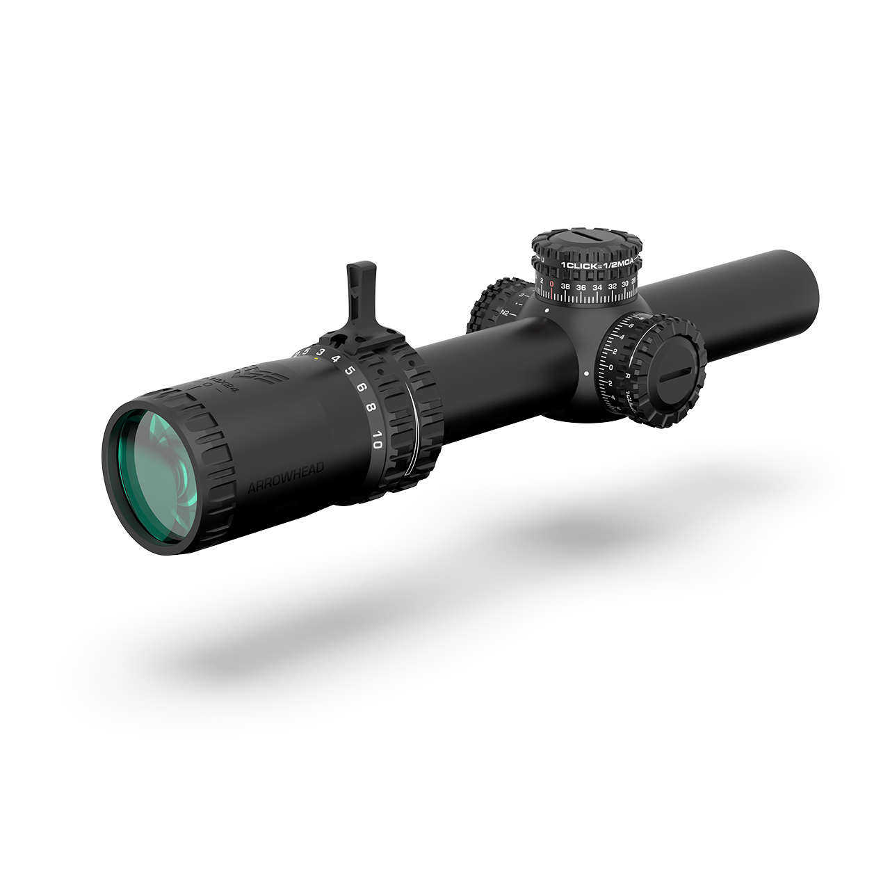 Swampfox Arrowhead SFP LPVO 1-10x24 Guerrilla Dot BDC Riflescope