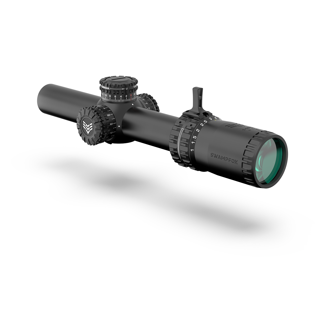 Swampfox Arrowhead SFP LPVO 1-10x24 Guerrilla Dot BDC Riflescope