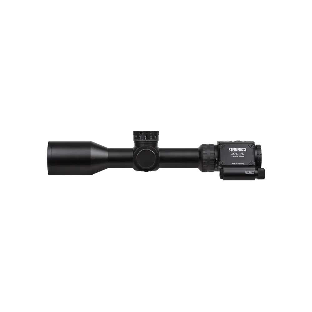 Steiner M7XI 2.9-20x50mm IFS MSR2 CCW Military Rifle Scope Black