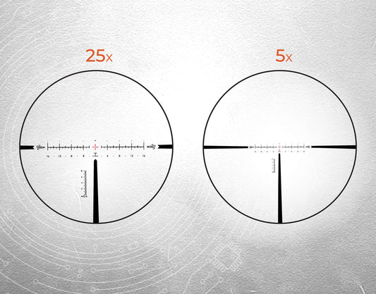Revic Acura RS25i Rifle Scope 5-25x50 illuminated