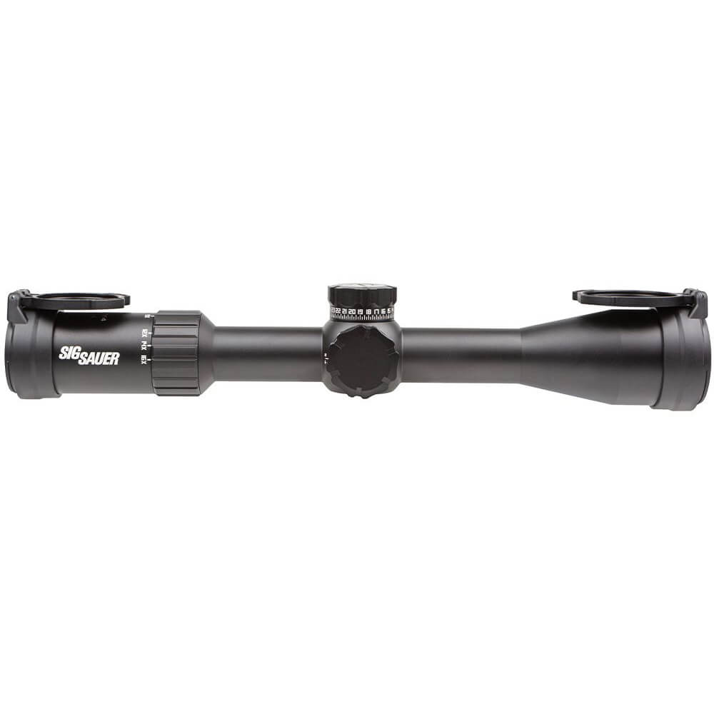 Sig Sauer Whiskey4 4-16X44MM FFP Exposed Zero Stop Rifle Scope