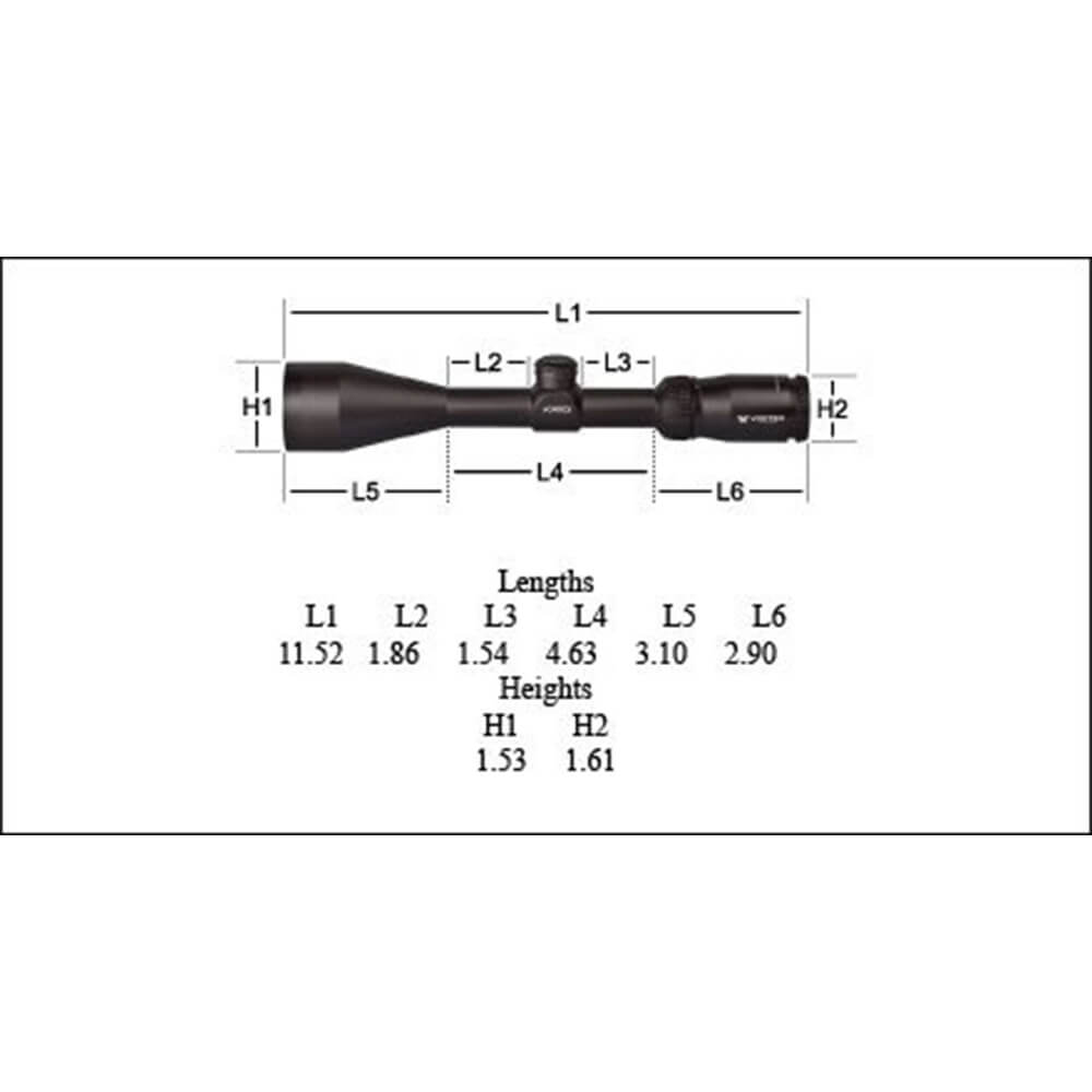Vortex Optics Crossfire II 2-7x32 Plex Rimfire Scope