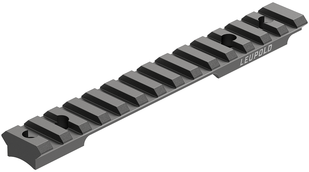 Leupold BackCountry Black Slot 1 Piece Bases