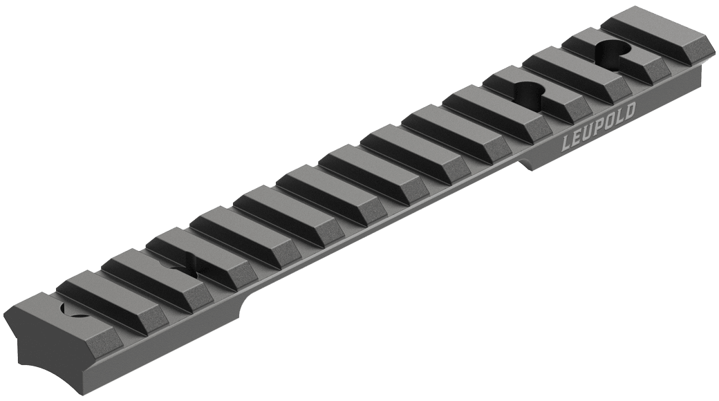 Leupold BackCountry Black Slot 1 Piece Bases