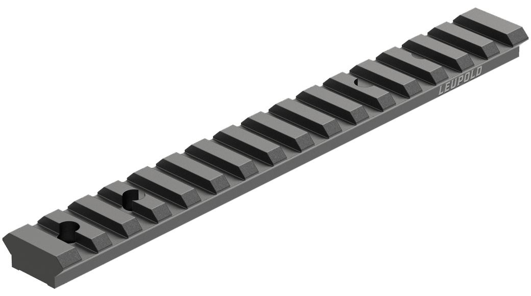 Leupold BackCountry Black Slot 1 Piece Bases