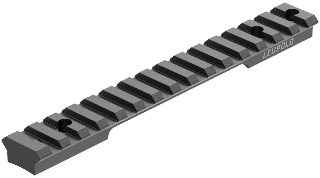 Leupold BackCountry Black Slot 1 Piece Bases