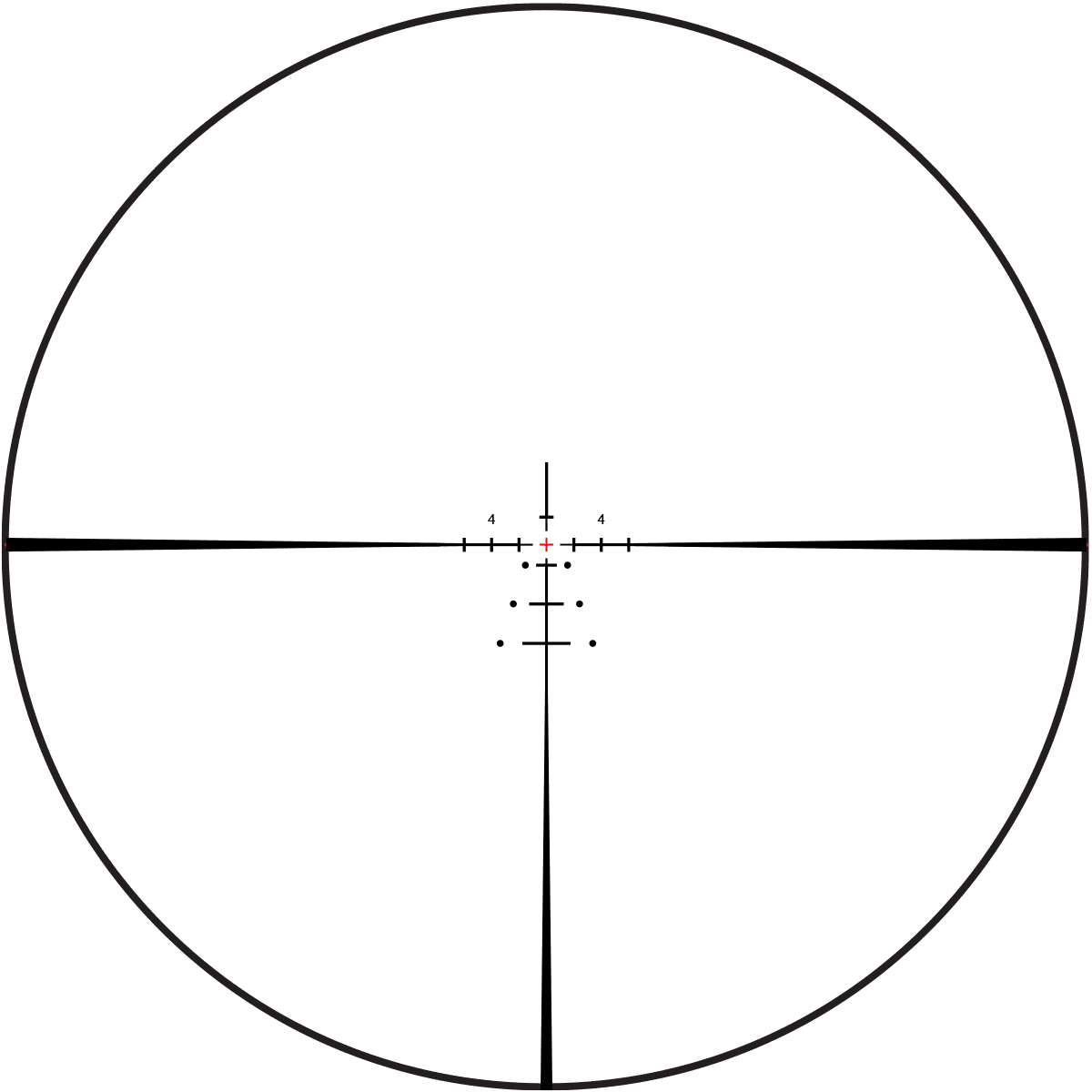 Steiner Predator 4 Series 6-24x50 Scope E3 MOA Reticle