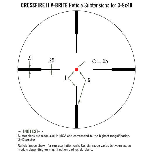 Vortex Optics Crossfire II 3-9x40 Scope