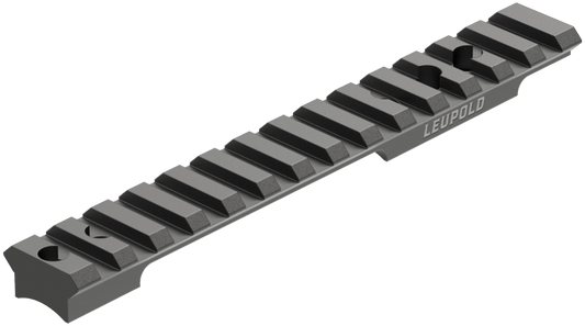 Leupold BackCountry Black Slot 1 Piece Bases