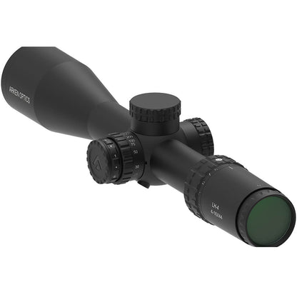 Arken Optics LH4 4-16X44 FFP Capped Tool-less Turrets - Illuminated VHR/VPR - 30mm Tube