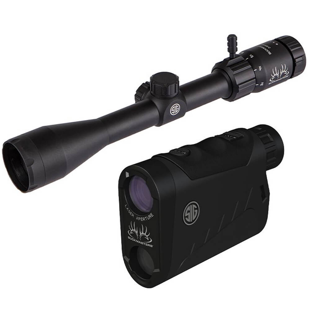 Sig Sauer Buckmasters Cambo Kit Riflescope with Rangefinder BDC Reticle