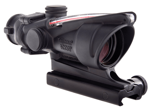 Trijicon ACOG 4x32 Illuminated Riflescope, Red Chevron BAC Reticle, Flattop TA51 Mount TA31F