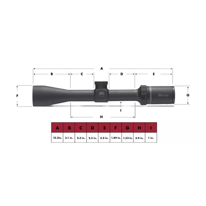 Burris  Fullfield E1 Riflescope 3-9x40mm