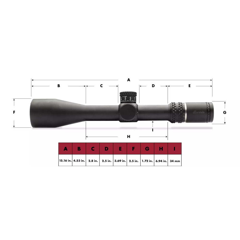 Burris XTR III Illuminated 5.5-30x56mm