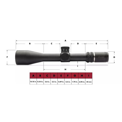 Burris XTR III Illuminated 5.5-30x56mm