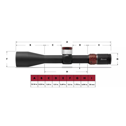 Burris XTR PRO Black 5.5-30x56mm illum.