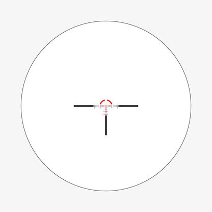 Athlon Optics Talos BTR 1-4X24 GEN2, Direct Dial Fixed 30mm Tube SFP, ATMR6 SFP IR-MOA
