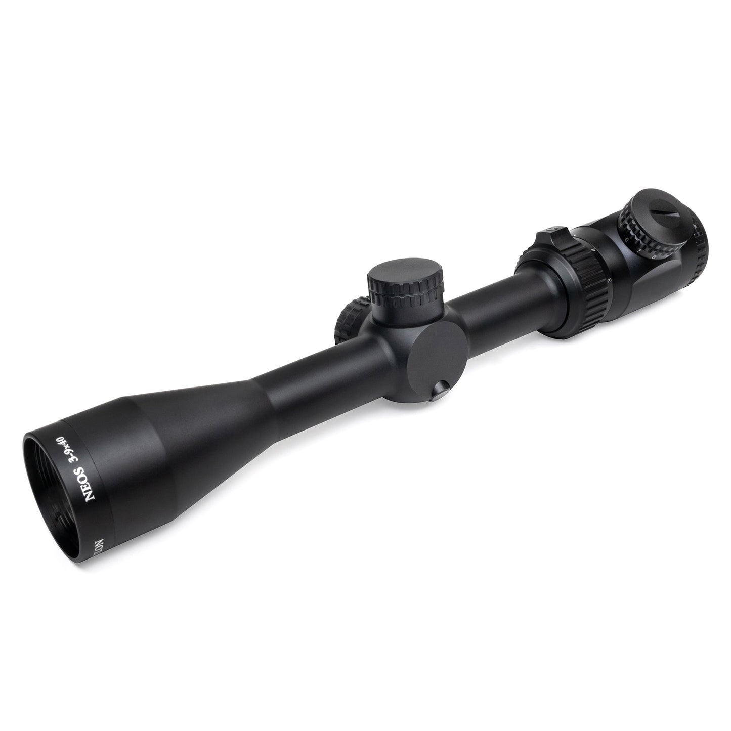 Athlon Optics Neos 3-9x40 Capped Fixed Focus 1 inch SFP Rifle Scope