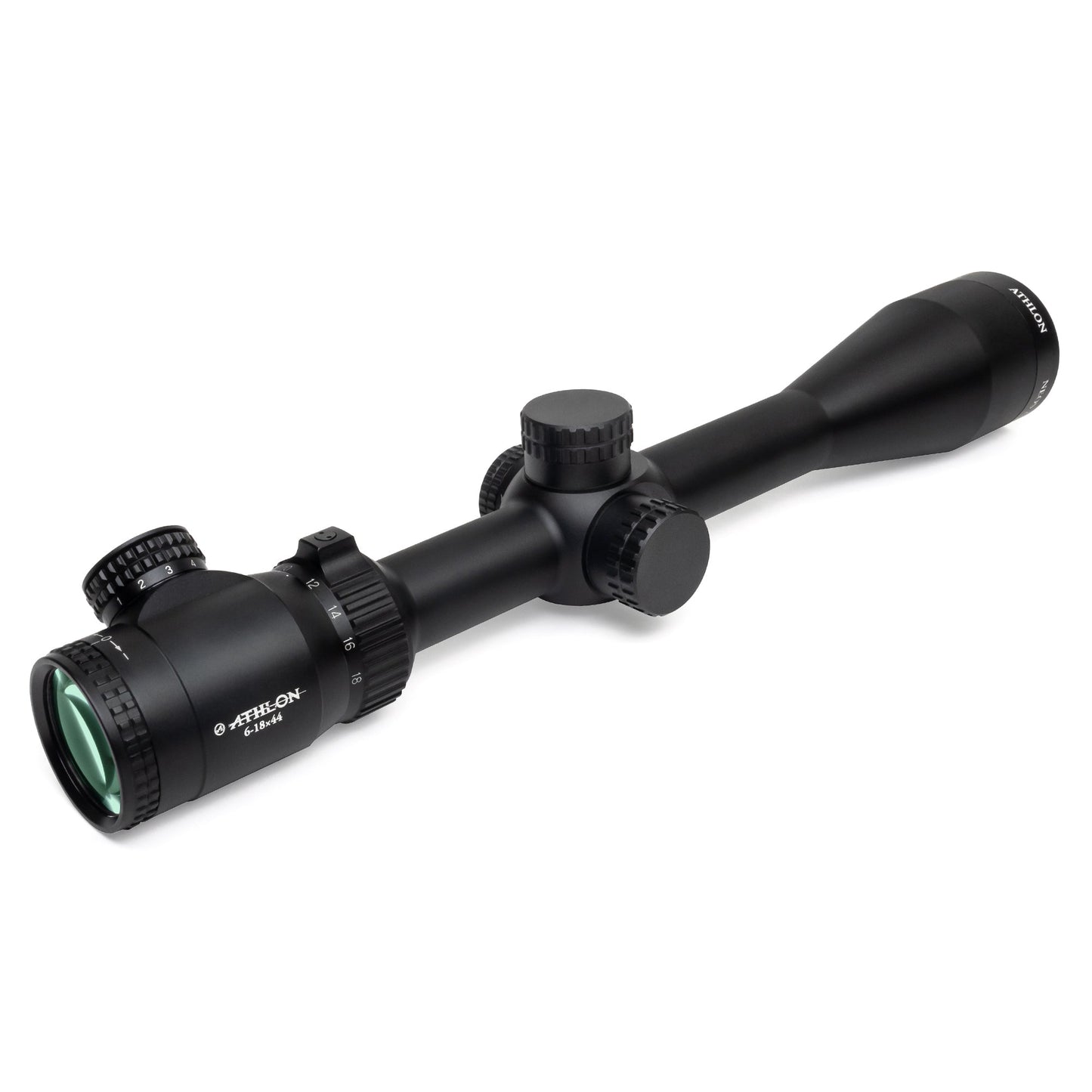 Athlon Optics Neos 6-18x44 Capped Side Focus, 1 inch SFP Rifle Scope